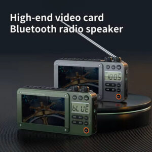 Portable 4.3" Digital Media Player – Video, Music & AM/FM/SW Radio – Rechargeable